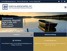 Tablet Screenshot of hueyassociates.com